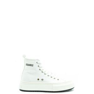 Dsquared2 Canvas HighTop Sneakers Women white